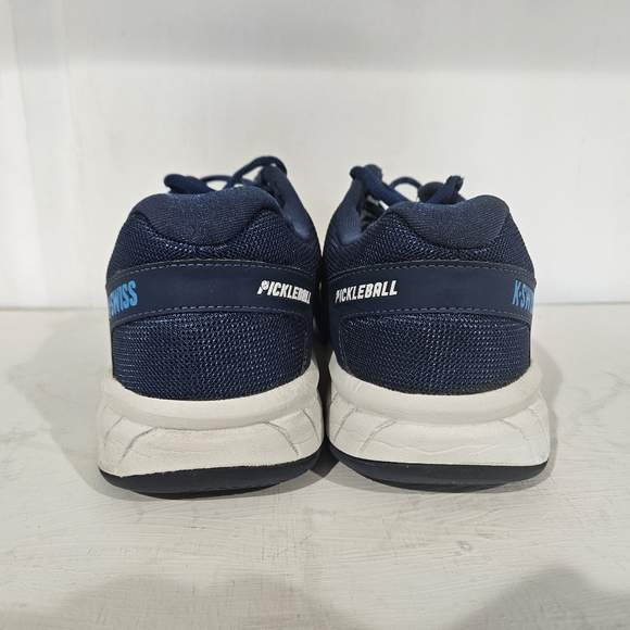 K-Swiss Express Light Men's Size 11 White and Blue Shoes - Picture 5 of 9